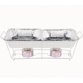 Full size disposable wire chafer stand kit