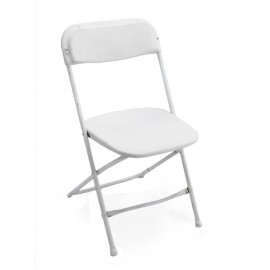 White Samsonite Folding Chair